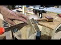 Простой стол из слэба своими руками [деревообработка] [woodworking]