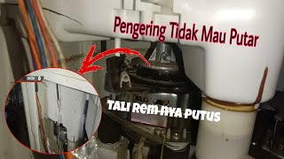 HOW TO INSTALL A WASHING MACHINE DRYER BRAKE LINE || Reasons Why the Dryer Won't Spin