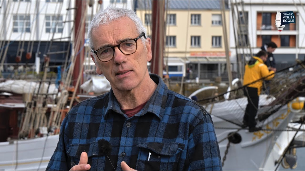 ⁣Yann Mauffret - Grand Témoin du Grand Voilier-École