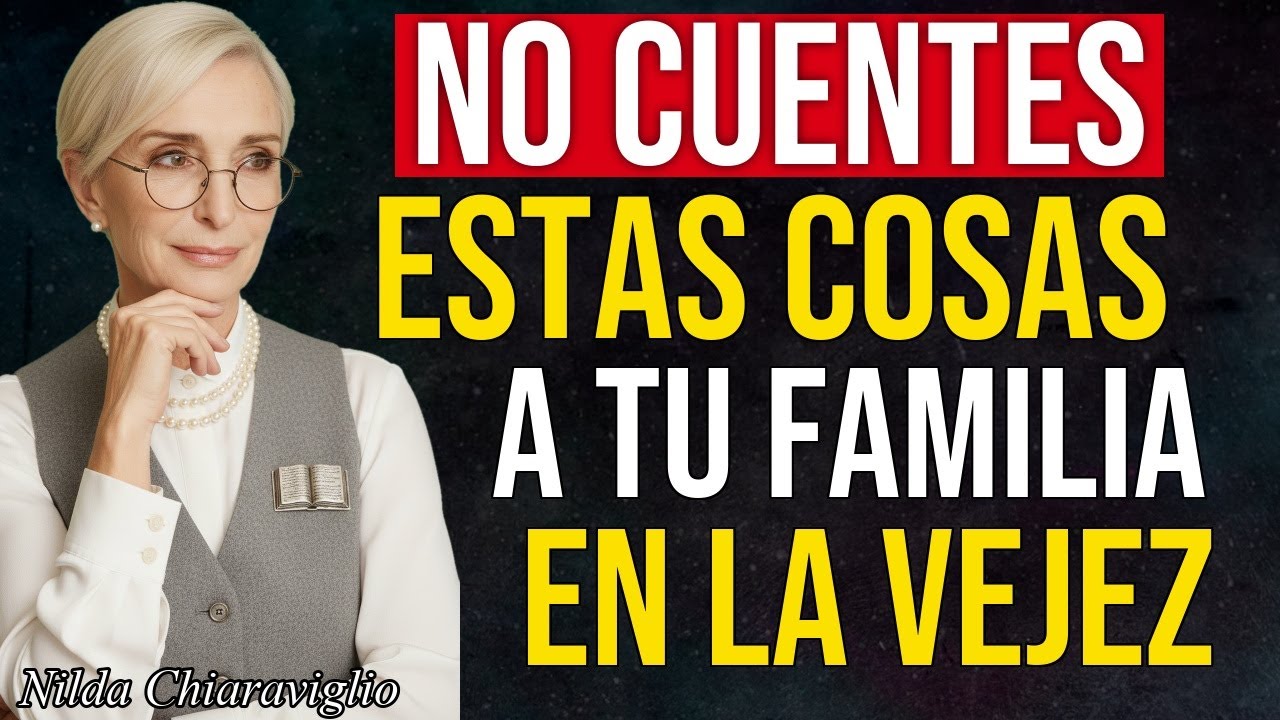 10 Cosas que NO Debes Contar a Tu Familia Después de los 60 | Nilda Chiaraviglio