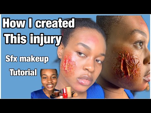 Nigerian SFXmakeup tutorial | #nollywoodmovies  #sfxartist #sfx_makeup #nigeria #nollywood  #abuja