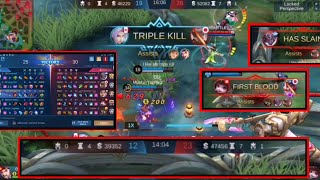 Epic comeback!! || Hard carry Ling gameplay||Moblie Legends Bang Bang