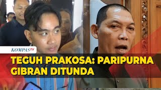 Pengunduran Diri Gibran Belum Sah, Wakil Wali Kota Solo Beri Penjelasan