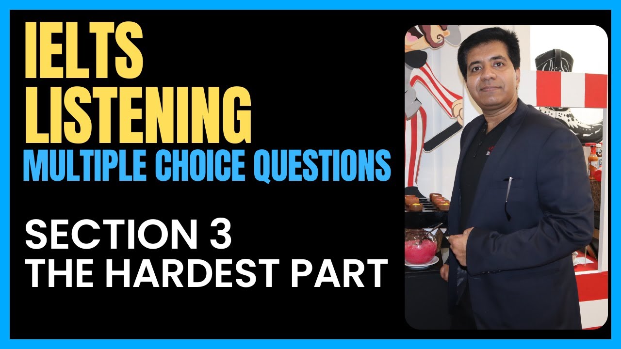 Most Confusing MCQs In IELTS Listening By Asad Yaqub