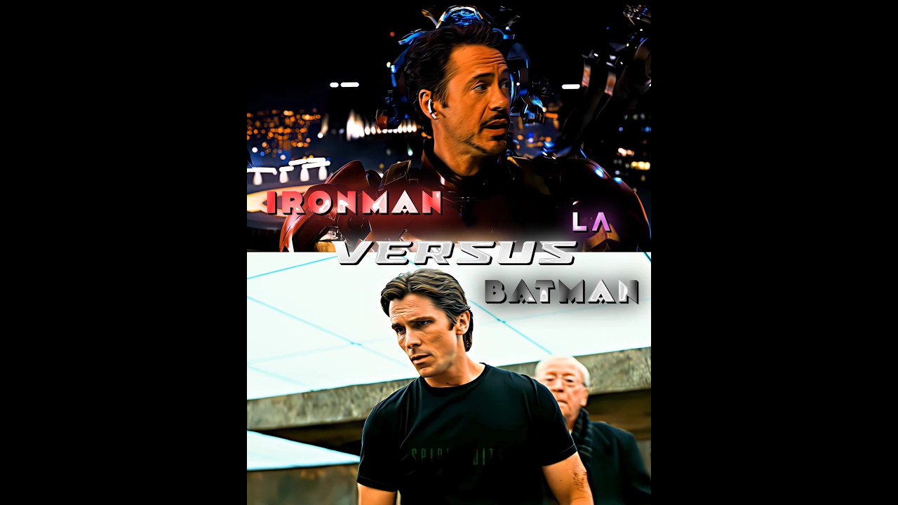 IRONMAN VS BATMAN [CHRISTIAN BALE] ❤️🦇 