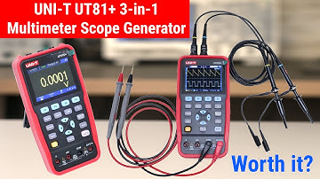 UNI-T UT81D+ Review – Oscilloscope Multimeter Generator (UT81A/B/C/D+ Series)