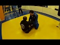 Arm Cross Sweep from Butterfly Guard