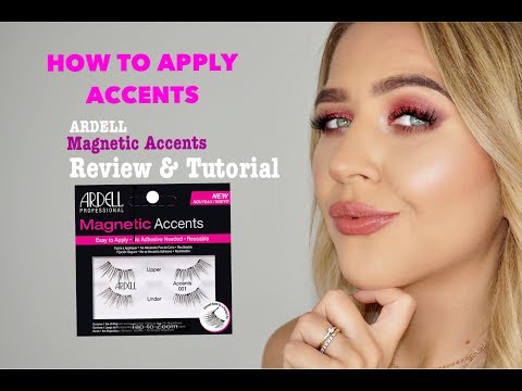 Ardell magnéticos Acentos Lashes | Review & Tutorial | Como aplicar acentos?