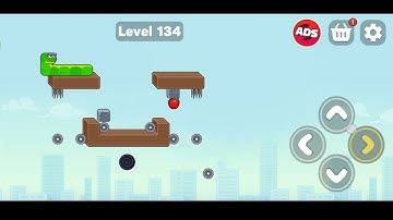 Snake Puzzle Slither to Eat Level 134 Walkthrough Solution