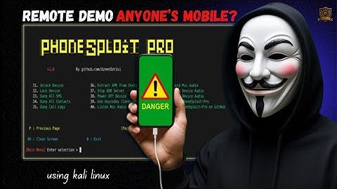 How to Use PhoneSploit Pro (Full Demo & Step‑by‑Step) — ADB Setup, Payloads & Live Demo