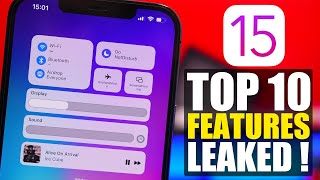 iOS 15 - Top 10 FEATURES Leaked So Far !