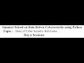 Basic of Cyber Security- Kali Linux