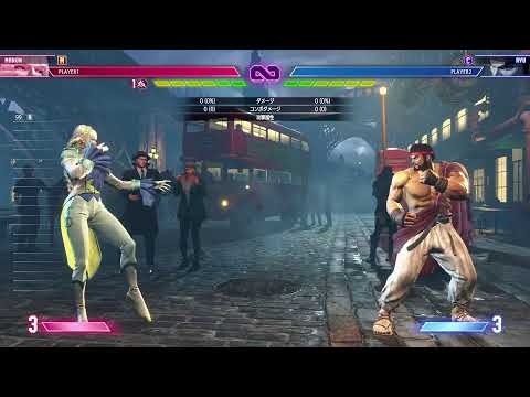 スト6始めました、Mマノン、プラチナで負けまくり、助けて  #すーおじさん