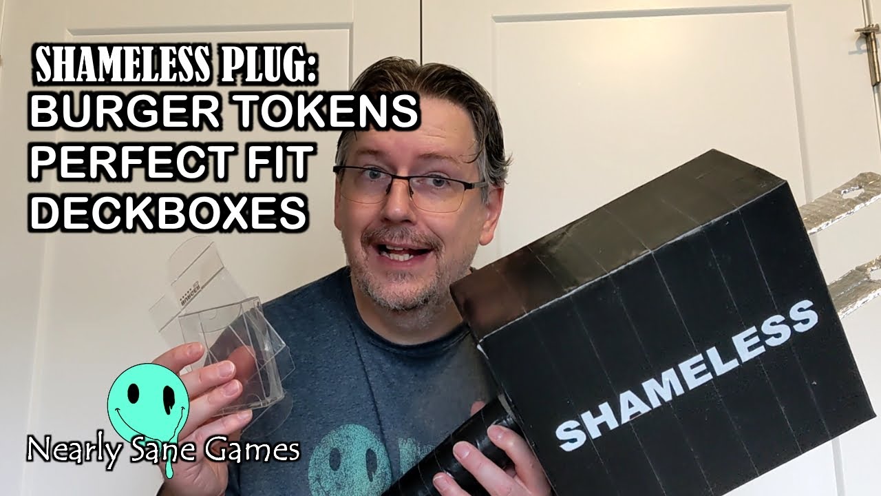 Shameless Plug:  Burger Tokens Perfect Fit Deckboxes - Flesh and Blood TCG FABTCG
