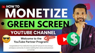 How To Monetize Green Screen Youtube Channel Green Screen Channel Monetize Kaise Kare