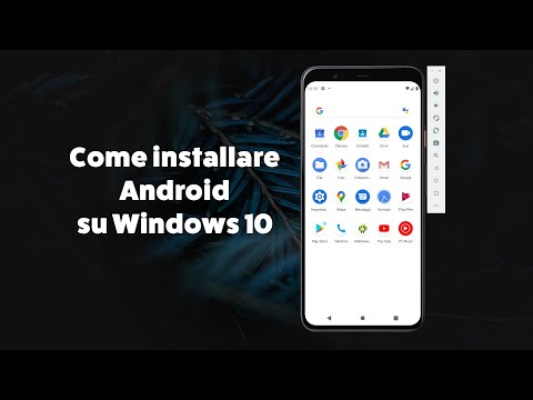 Video: Posso installare Android su Windows 10?