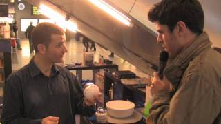 Louis Zezeran & Phil Schwarzmann talk with annoying foreigners in Kamppi Center