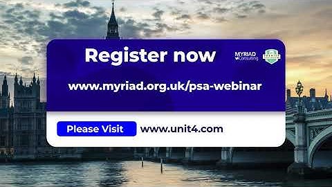 Promotional advert psa webinars