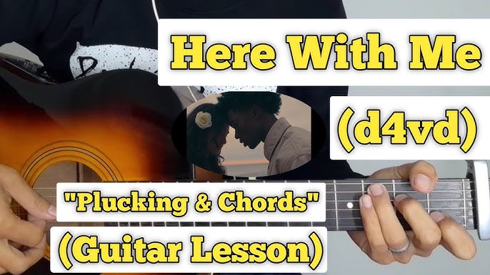 Here With Me - d4vd, Fingerstyle Guitar