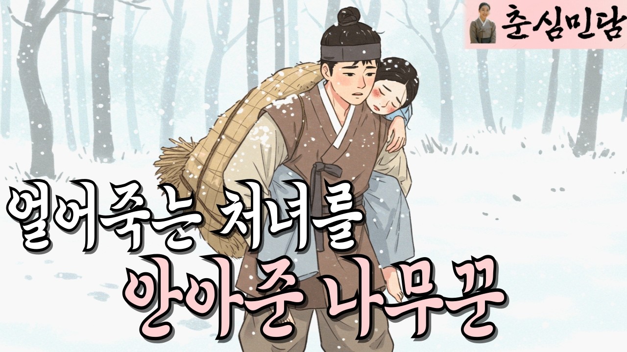 얼어죽어가는 거지처녀를 안아주고 부자가 된 나무꾼 / 민담 / 설화 / 옛날이야기