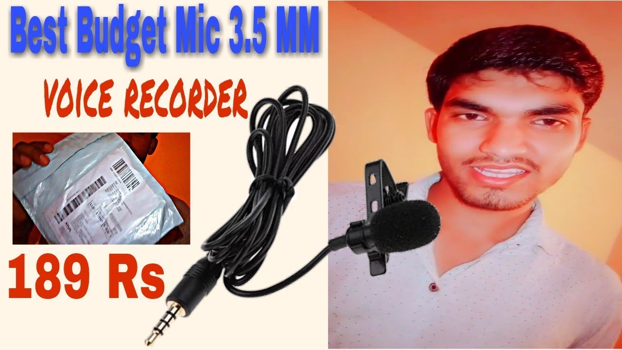 Best budget Mic android iOS devices soport 3.5 mm mic under 200 Rs
