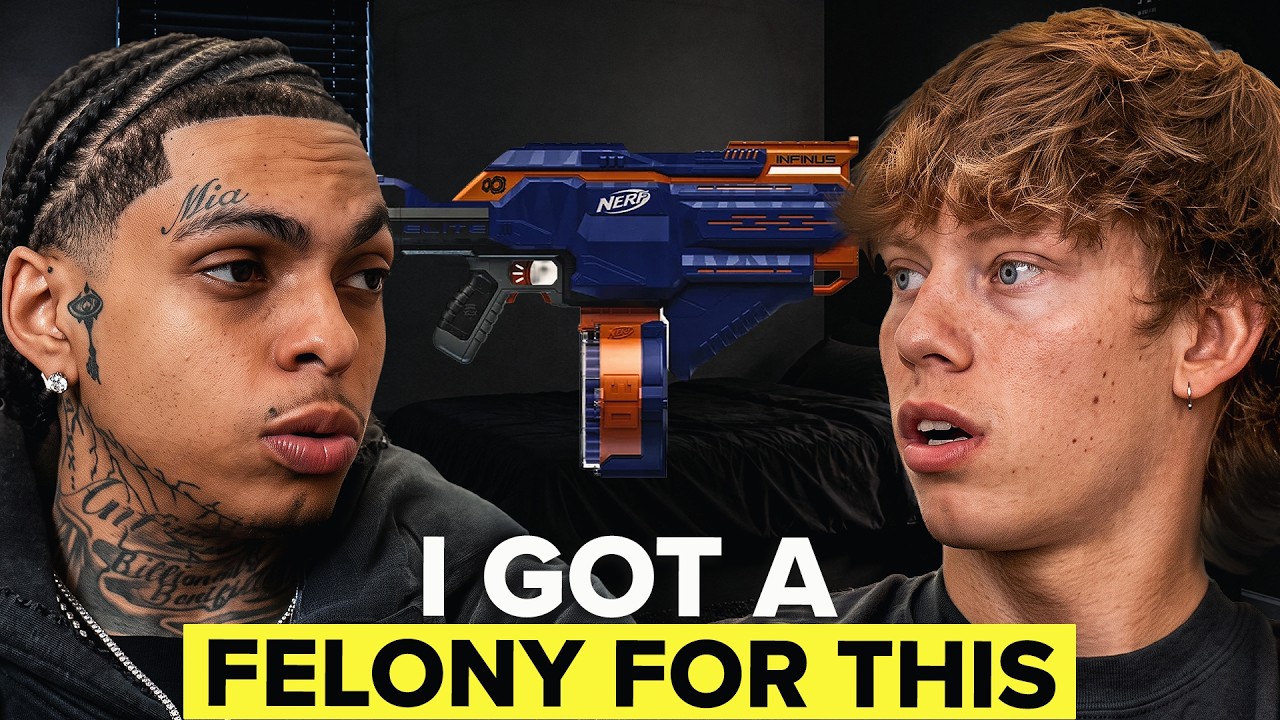 Lil Tony Got a Felony for Shooting a Gun Out of a Car!