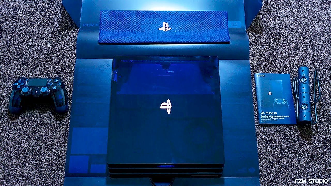 PS4 Pro 500 Million Limited Edition Unboxing + Rare Consoles