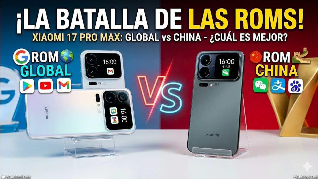 ROM GLOBAL o CHINA? Probamos el Xiaomi 17 Pro Max y te contamos