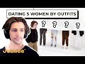 Blind Dating 5 Girls Based On Their Outfits | xQc Jubilee React