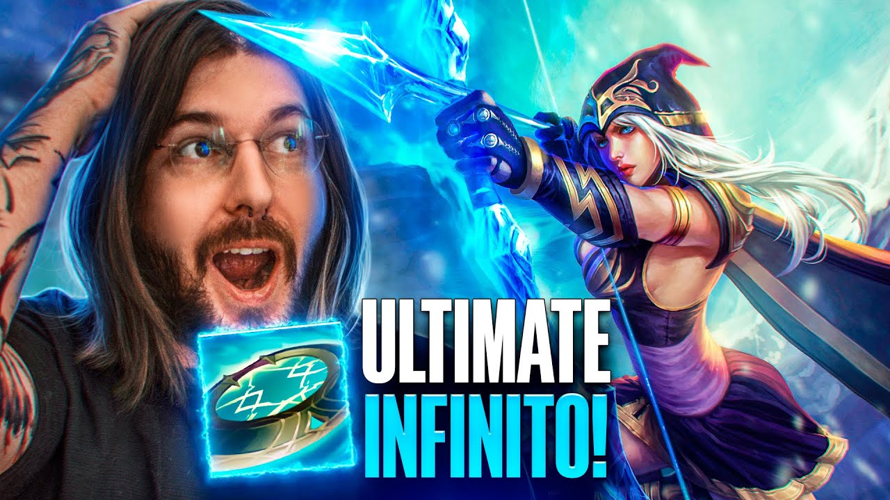 ASHE ADC COM BUILD DE ULTIMATE INFINITA!