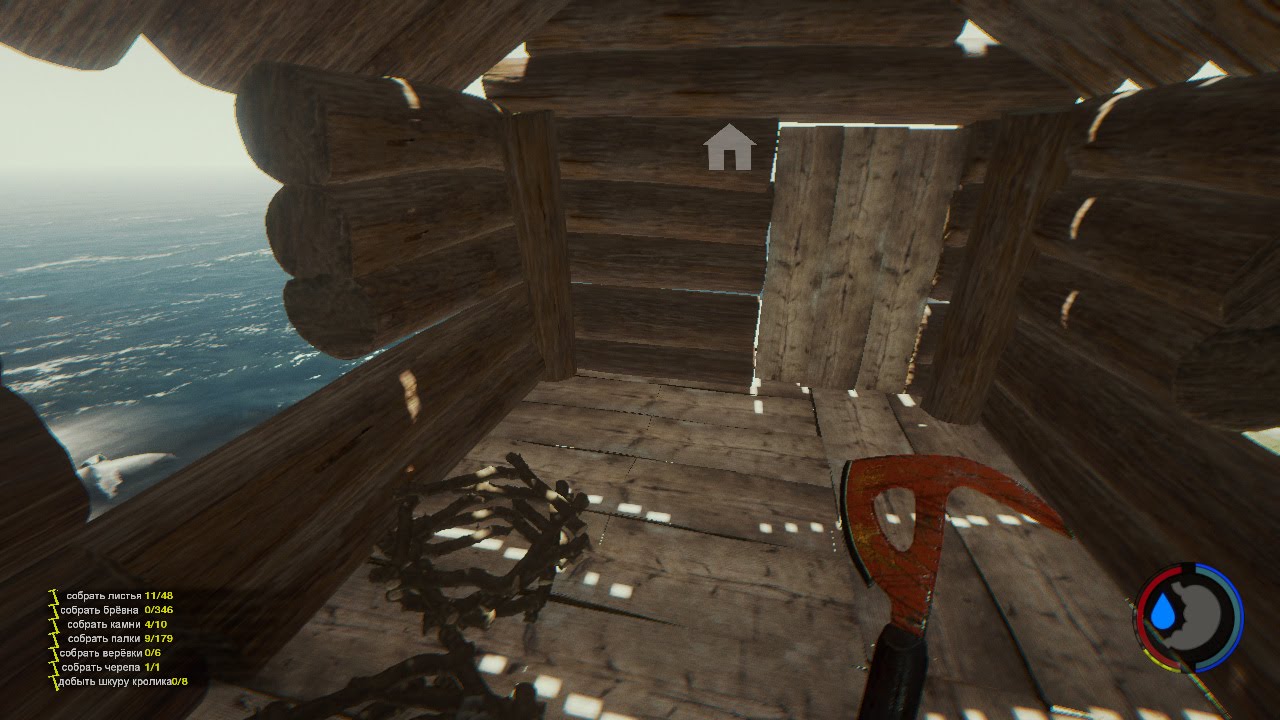 Передняя часть самолёта?!The forest!