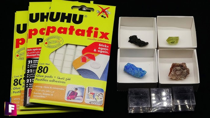 UHU Klebepads patafix PROPower, wieder ablösbar, schwarz : : Casa  e cucina