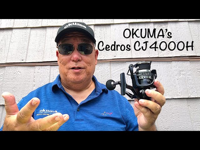 Okuma's Cedros Spinning Reels-CASTING! PLUGGING! JIGGING! 