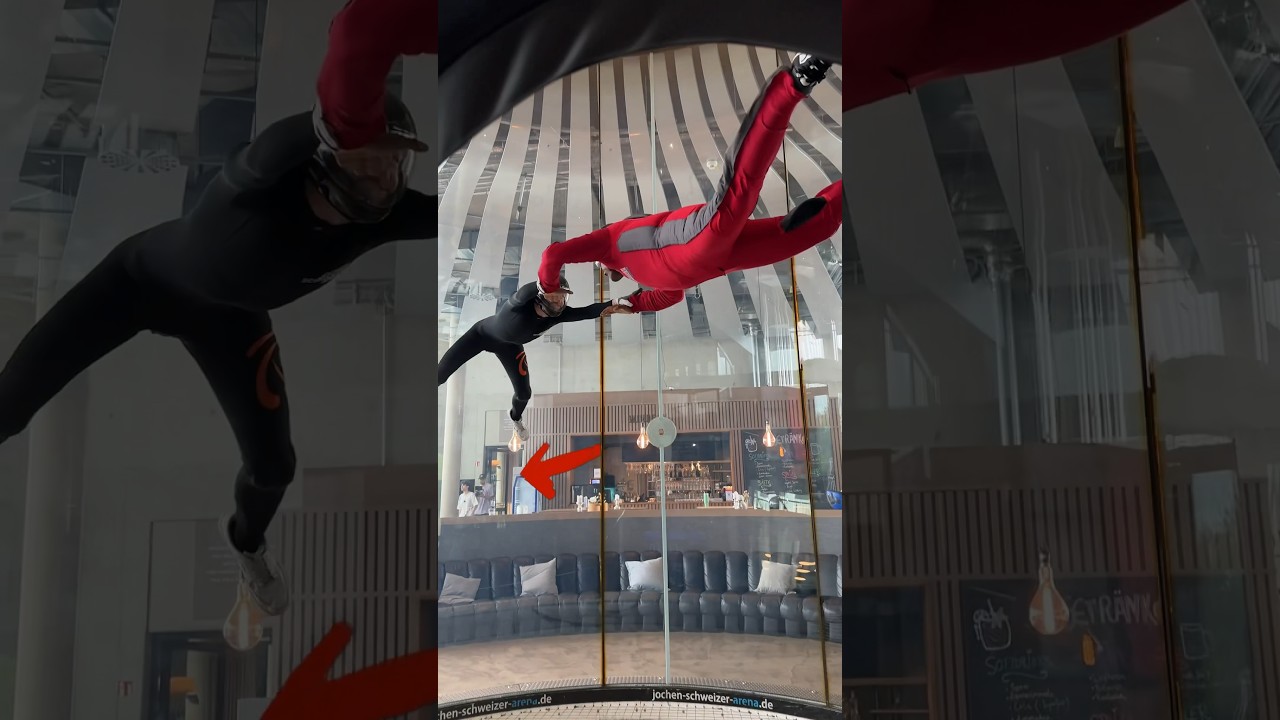 Ich verstecke mich im Windkanal 😳 (Hide & Seek)