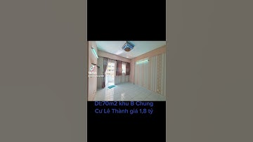 Chung cư Lê Thành Quận Bình Tân,Dt:70m2 .Hai ph ngủ,2 wc tầng 6.