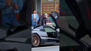 SHE THOUGHT HE WAS A BEGGAR… THEN HE UNLOCKED THE PAGANI #shorts