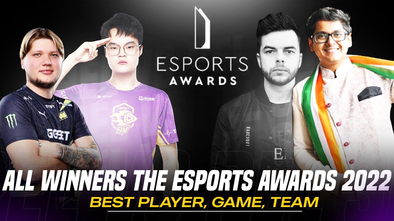 The Esports Awards 2022 All Winners Results India Won First Esports Award Best Player, Game