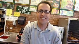 Jared from Subway makes a sandwich (Part 2)