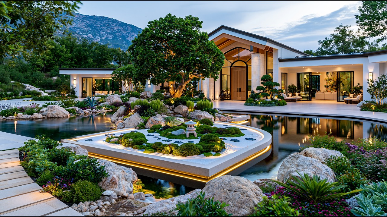The Ultimate Japanese Dream House | Floating Garden, Spa & Luxury