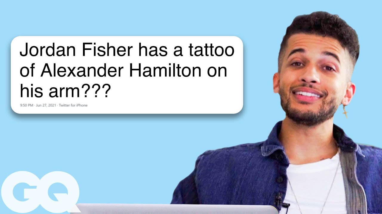 Jordan Fisher Goes Undercover on YouTube, Twitter and Wikipedia 