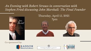 An Evening with Robert Strauss In Conversation with Stephen Fried
