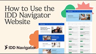 How to Use the IDD Navigator Website