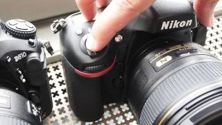 Nikon D800 vs D810 shutter sound