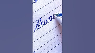 Shivani    || Comment your name..|| #viral  #cursive #cursive-handwriting #shorts
