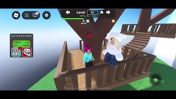 Find The Button 🔴 Full Guide| Level 30-44| WORLD 1 🎮 Watch Now! #roblox