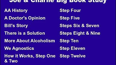 Joe & Charlie Big Book Study Part 8 of 15 - Step Three