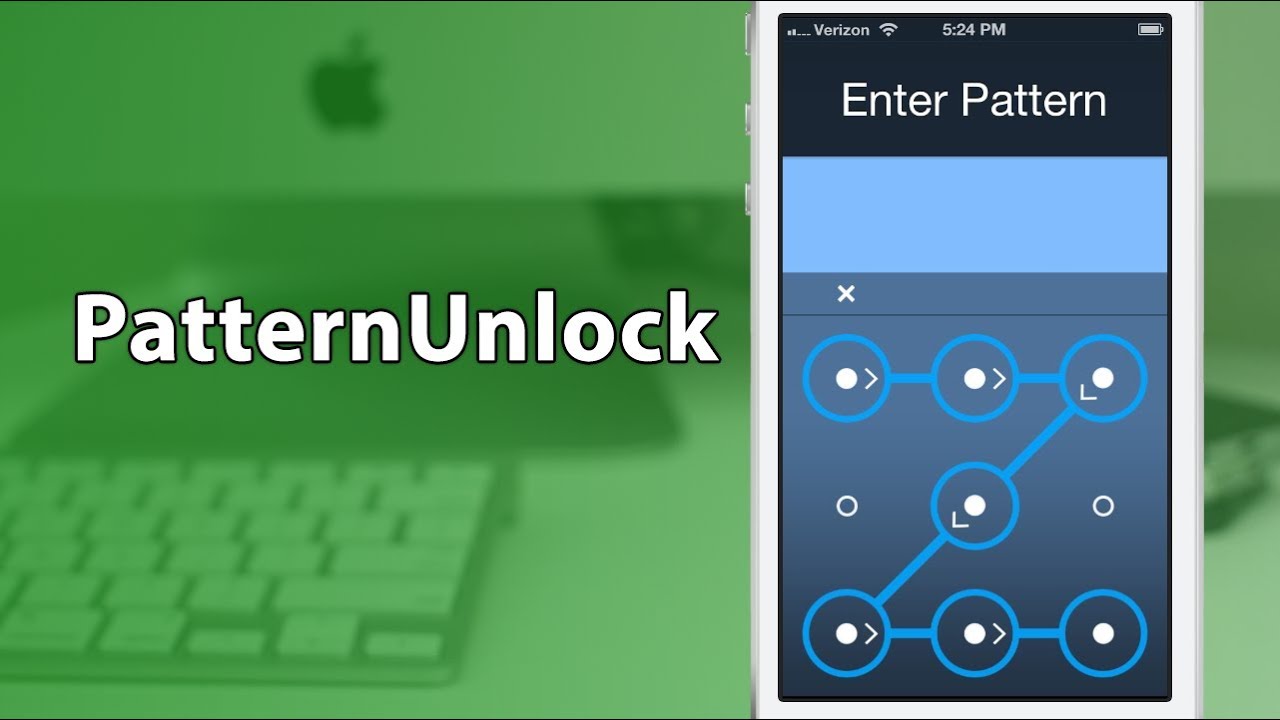 [Cydia Tweak] PatternUnlock - Android Style Lock Screen For iOS - YouTube