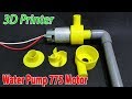 Build Powerful Water Pump 12volt With 775 Motor and 3D Printer