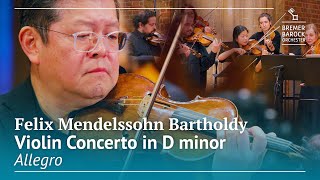 Details Felix Mendelssohn Bartholdy: Violin Concerto in D minor, MWV O 3, Allegro Guide
