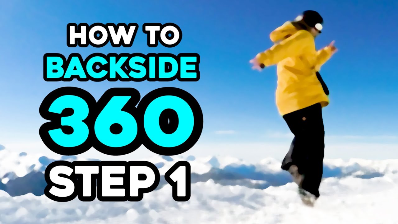 How To Back Side 360 Step 1 Snowboard Training At Home Youtube throughout how to snowboard step 1 for The house